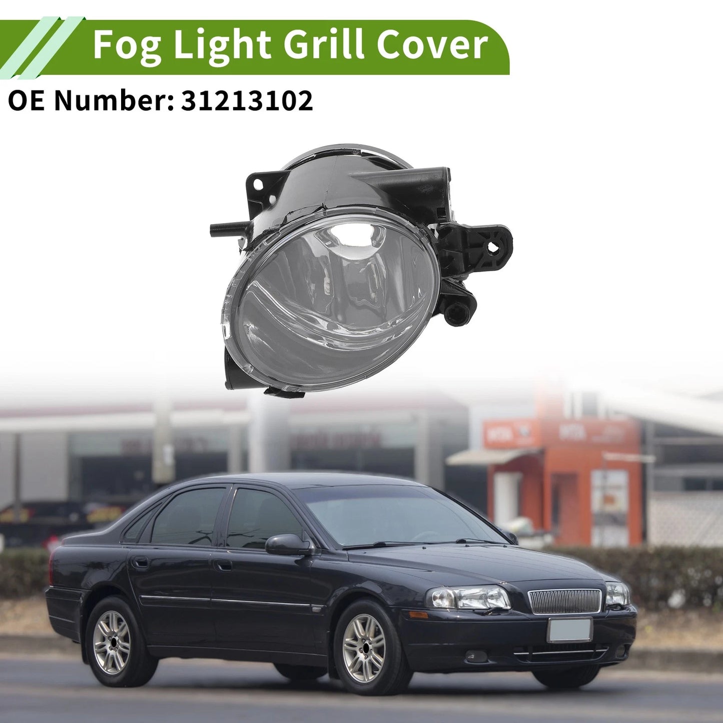 Left Fog Light Grill for Volvo S80 (2007-2013)