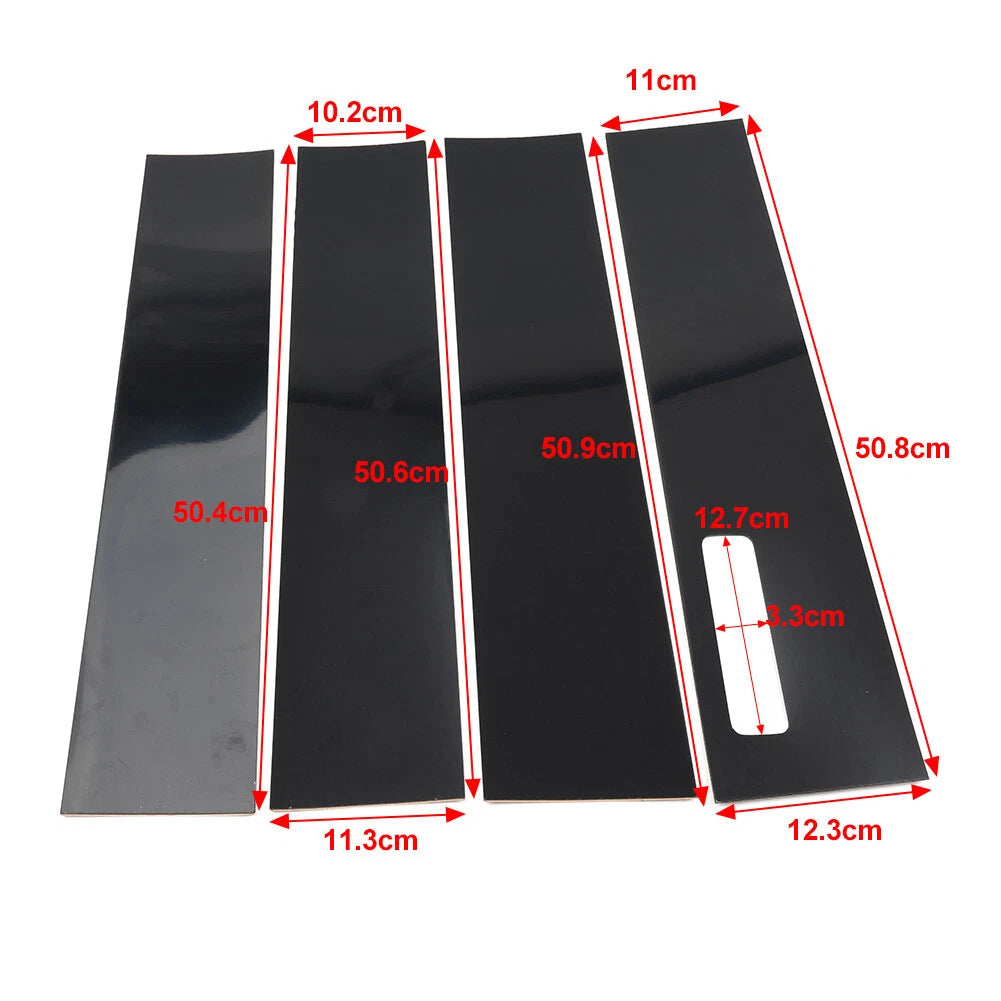 Pillar Post Door Window Trim Covers for Ford F-150 (2015-2022)
