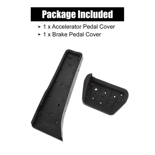 2 x Accelerator & Brake Pedal Covers for BMW X3 X4 (2011-2023)