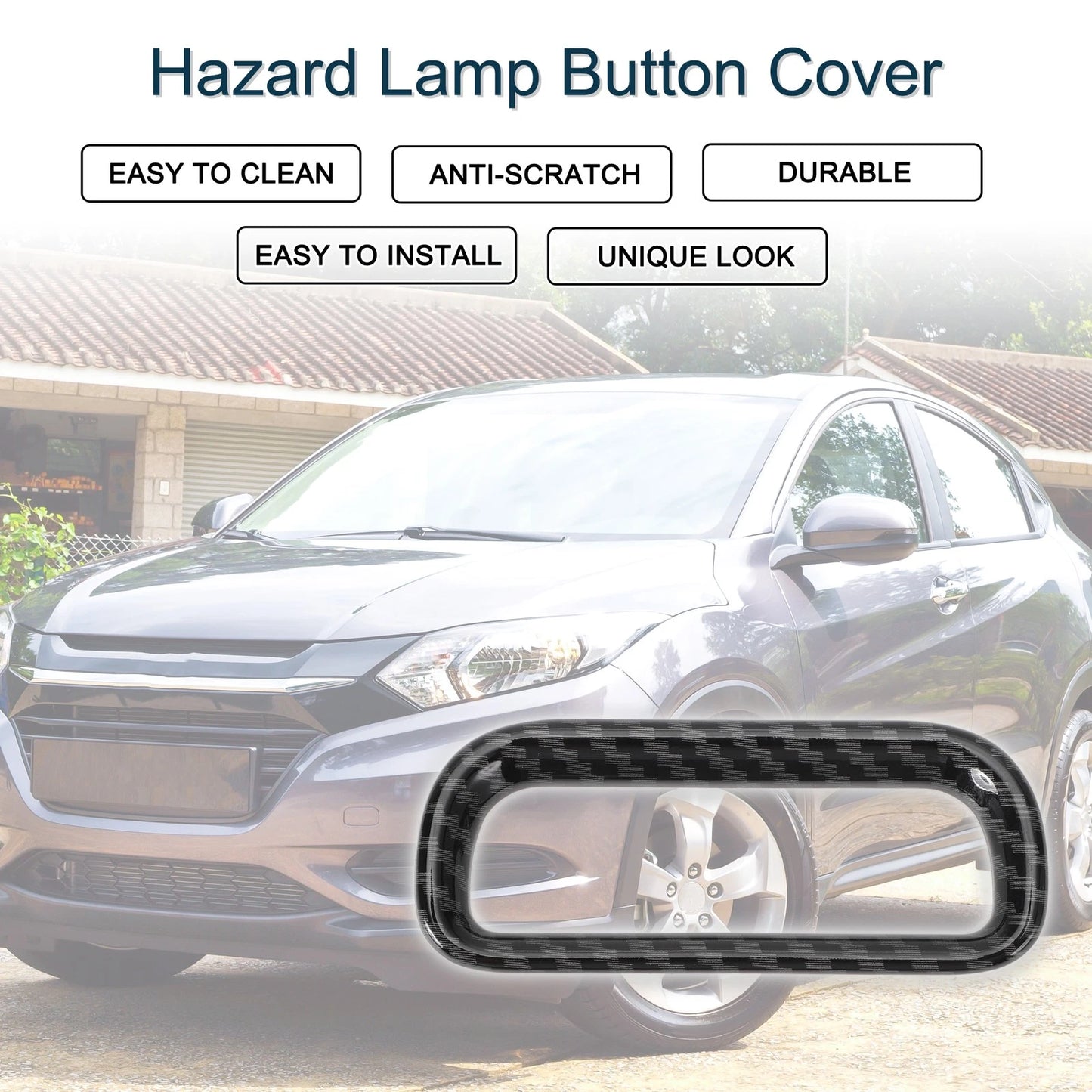 Warning Lamp Button Cover for Honda Vezel RV3 RV4 RV5 RV6 (2014-2023)