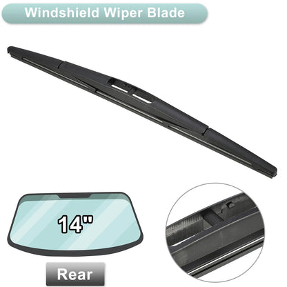 14" Rear Windshield Wiper Blade for Honda CR-V, Pilot, Acura RDX (2007-2023)