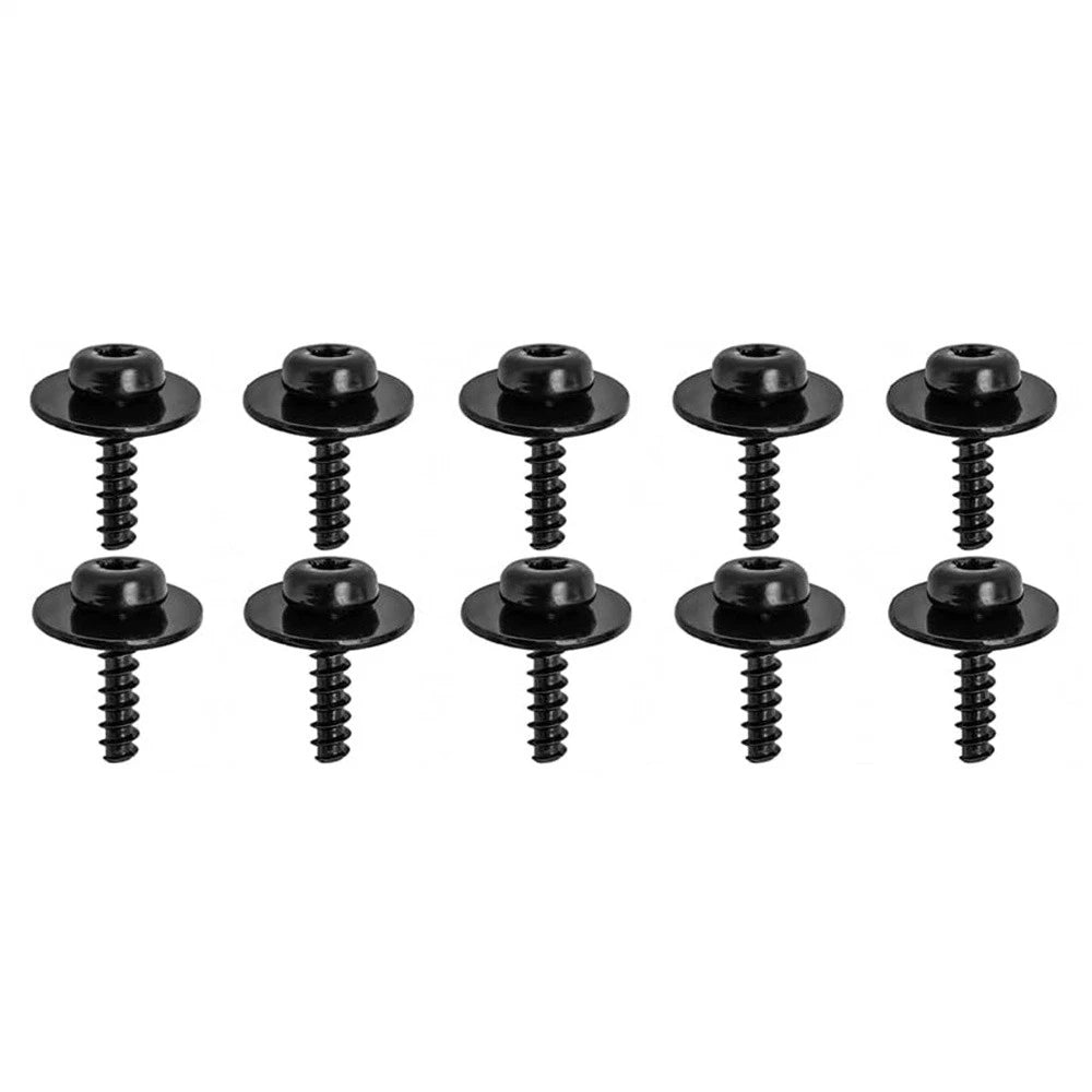 10 x Under Tray Splash Guard Torx Screw + Washer for Ford (Various Years)