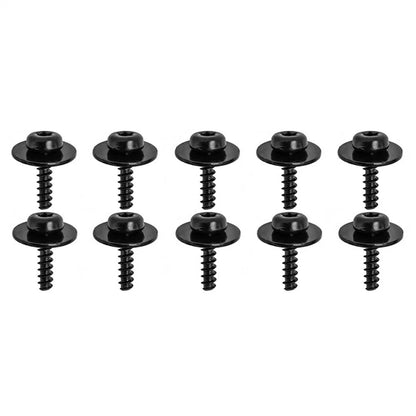 10 x Under Tray Splash Guard Torx Screw + Washer for Ford (Various Years)
