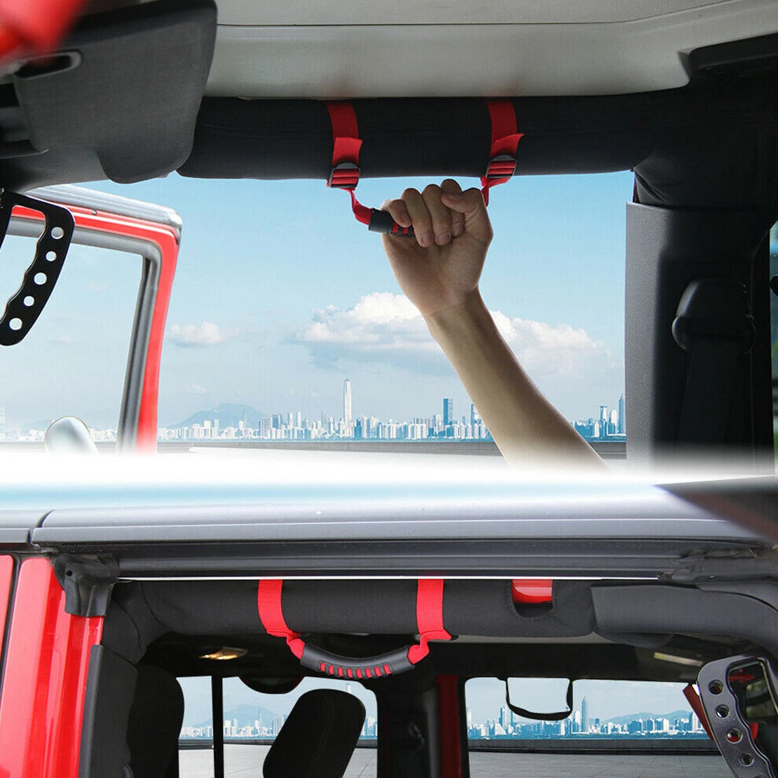Red Roll Bar Coat Hook  for Jeep Wrangler CJ YJ TJ JK JL (1955-2021)