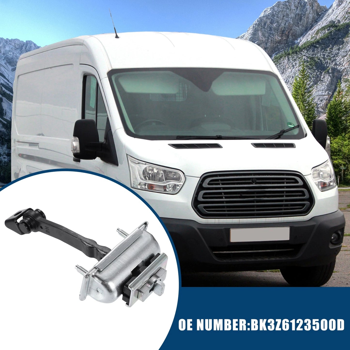 Front Left Right Door Check Strap for Ford E-Transit Transit-150 (2022-2023)