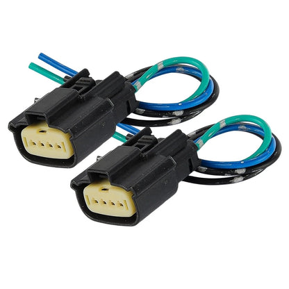 2 x Fog Light Adapter Cable Connector for Ford F-150 (2021-2023)
