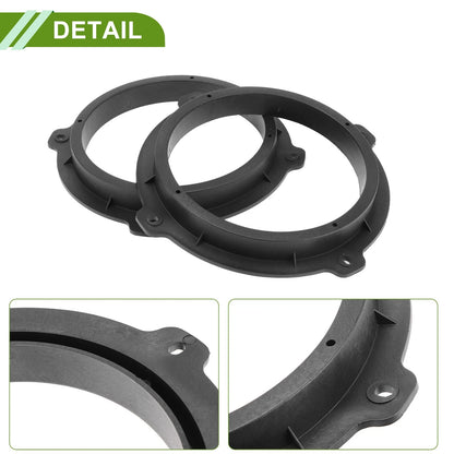 6.5" Speaker Spacer Adapter for Kia Soul (2010-2023) - 2 Pcs