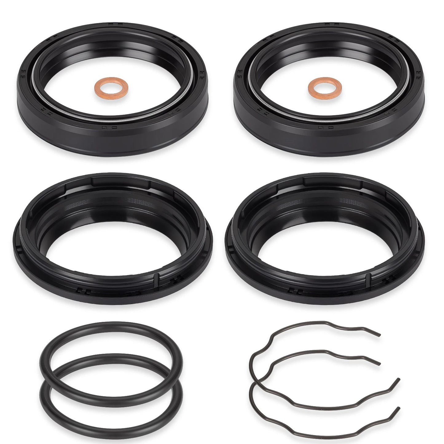 Front Fork Dust Oil Seals Kit for Suzuki GSX-R1000 (2005–2008)
