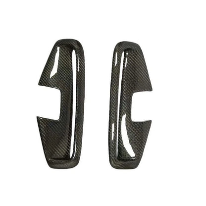 Real Carbon Fiber Front Bumper Air Vent Cover Trim for BMW G22 M440i 2021-2023