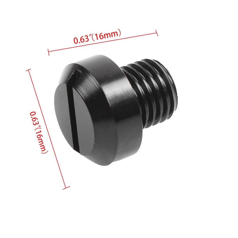 2 x Mirror Hole Blanking for GENERAL Motorcycles