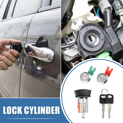 Ignition Switch Lock Cylinder with Key for Ford E150, E250 (2000-2003)