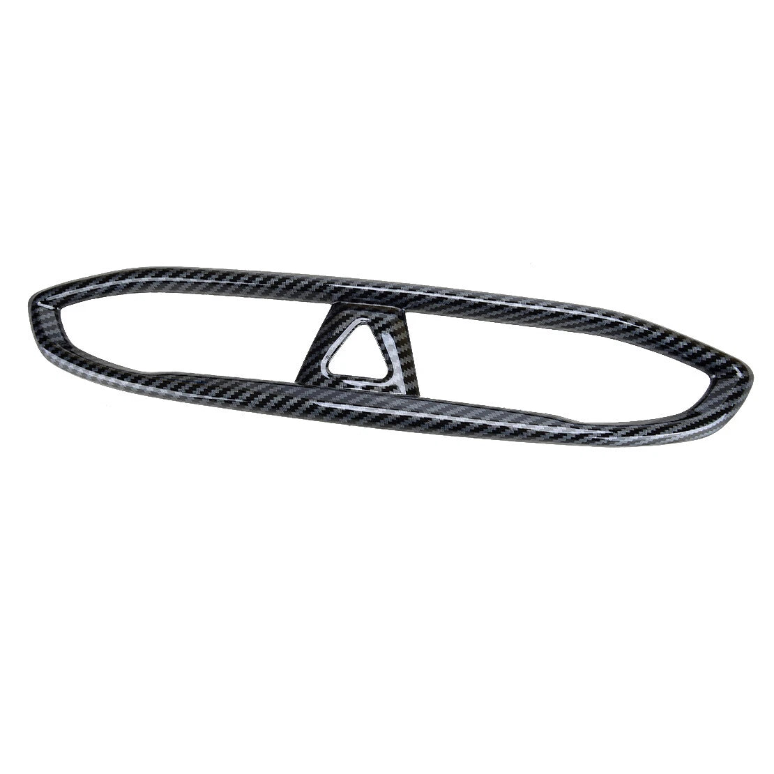 ABS Carbon Fiber Center Air Vent Outlet Cover for Hyundai Santa Fe (2019-2022)