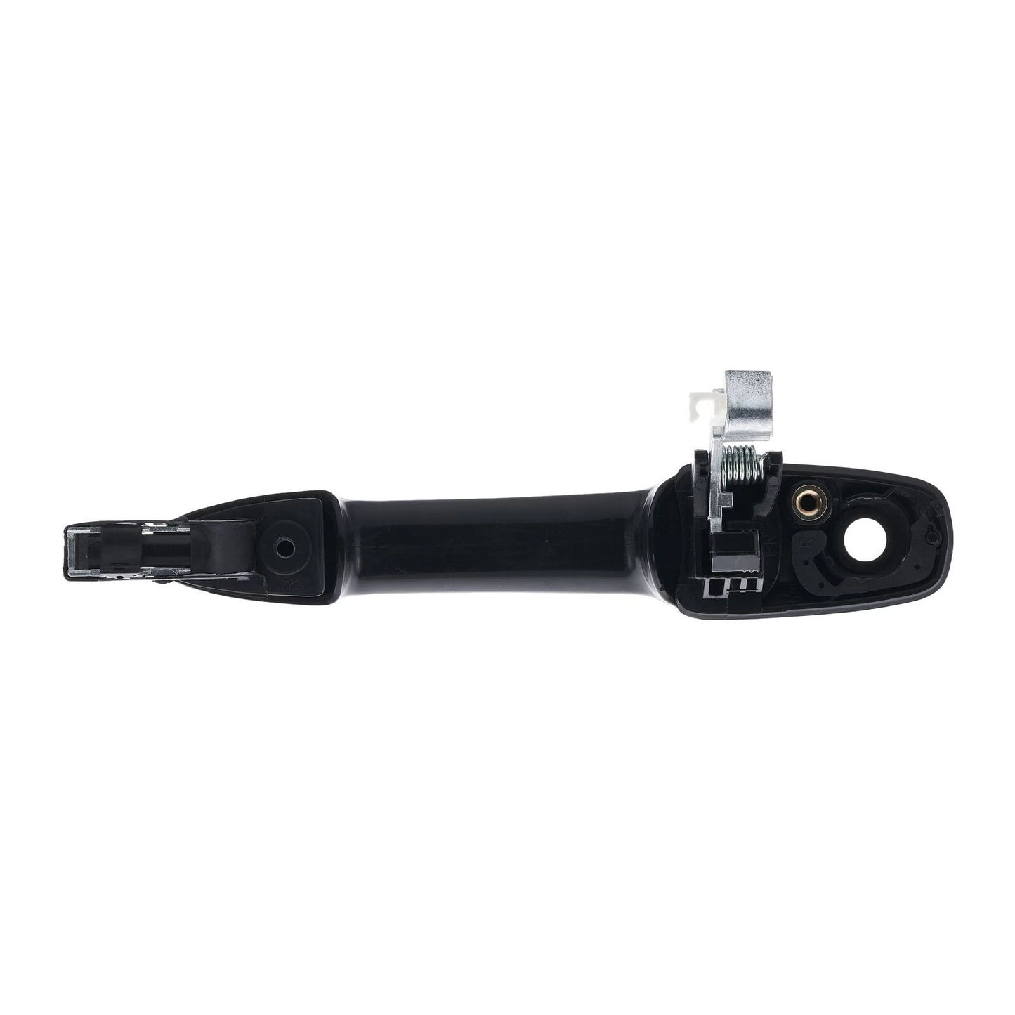 Front Right Primed Black Outer Door Handle With Keyhole for Mazda 6 (2002–2007)