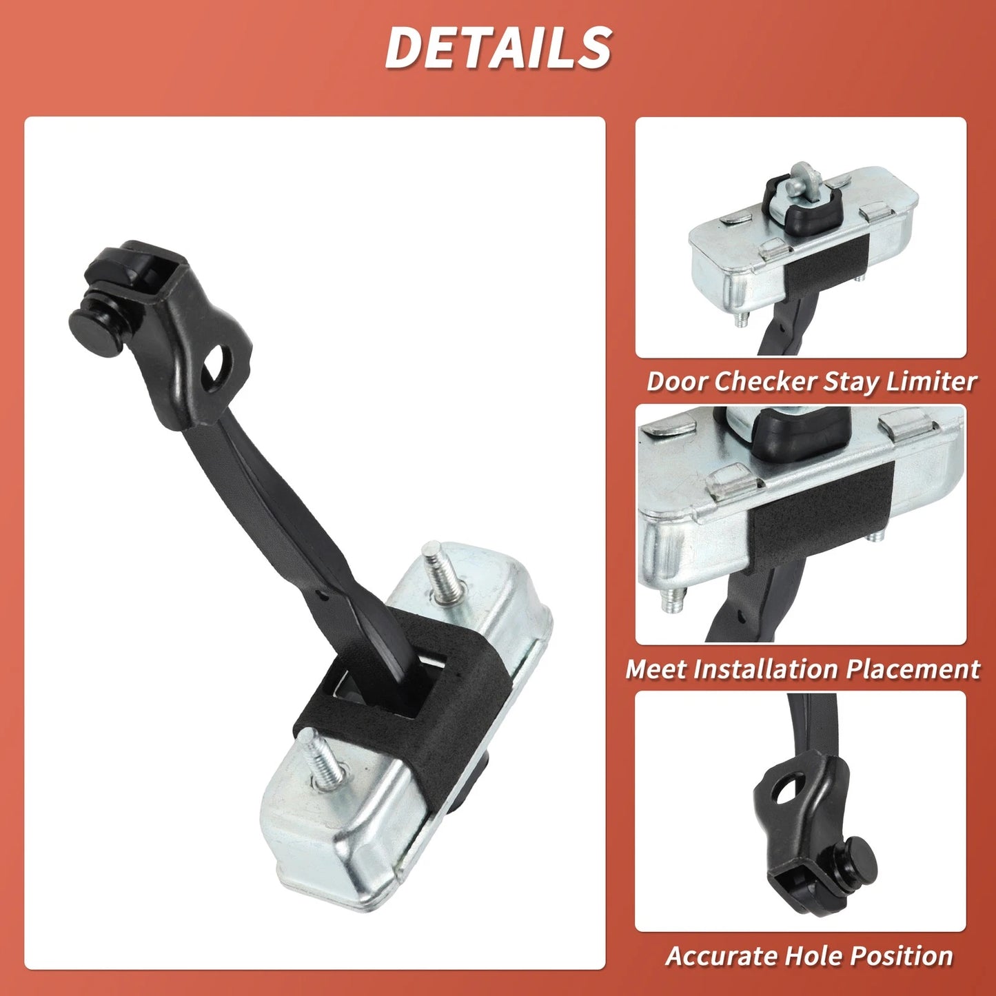 Rear Right Door Check Strap for Toyota Land Cruiser (2008-2015) 1 pc