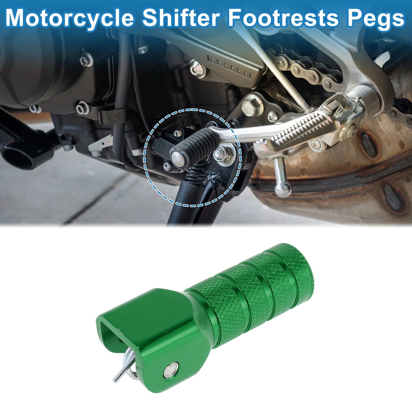 Cylinder Square / 1 Pc / Shifter Foot Pegs for Suzuki RMZ