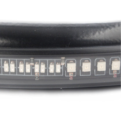 Stainless Steel Rear Seat Hoop Frame w/ LED Turn Signals for Honda CB250, CB600