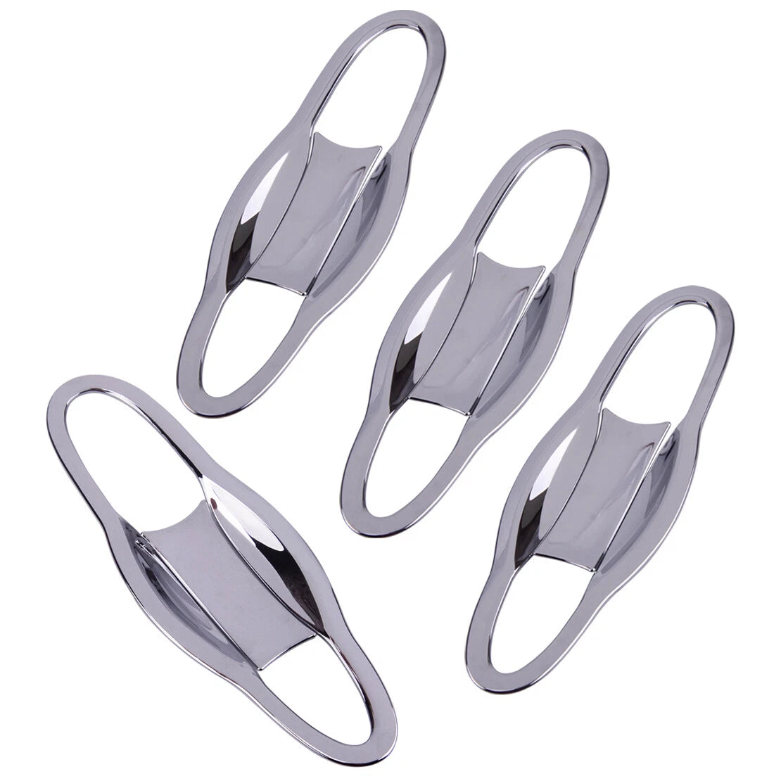 8pcs ABS Outside Door Handle Bowl Cover Trim for Jeep Cherokee (2014-2019)