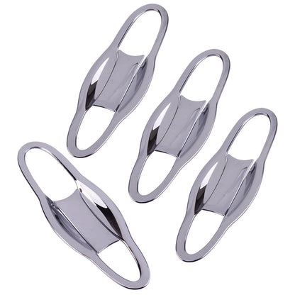 8pcs ABS Outside Door Handle Bowl Cover Trim for Jeep Cherokee (2014-2019)