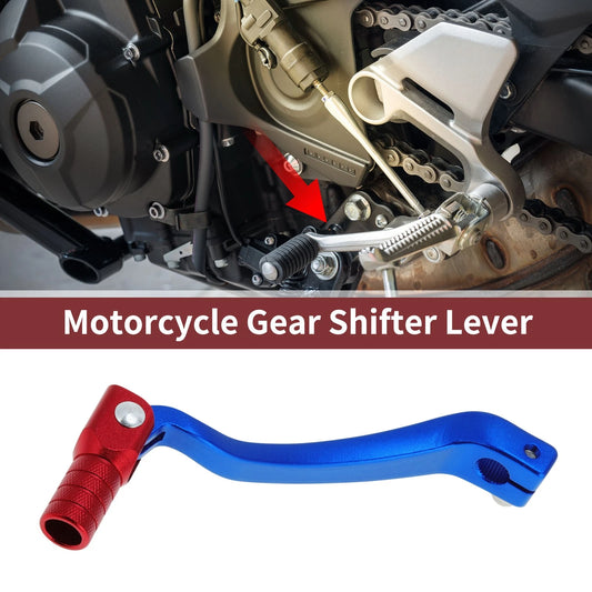 Folding Gear Shifter Lever Blue Red for Kayo T6