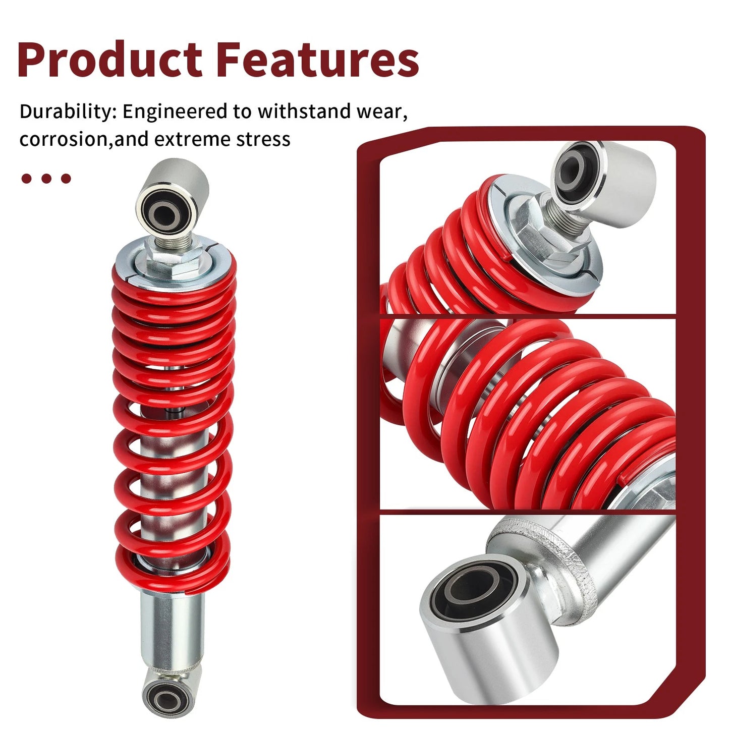 Rear Shock Absorber Red for Yamaha Blaster (1988–2006)