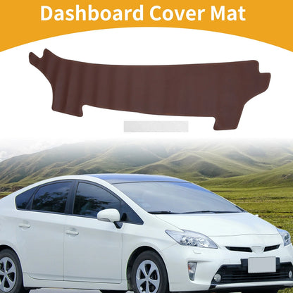 Dashboard Cover Mat for Toyota Prius (2023-2024) Brown Anti-Slip