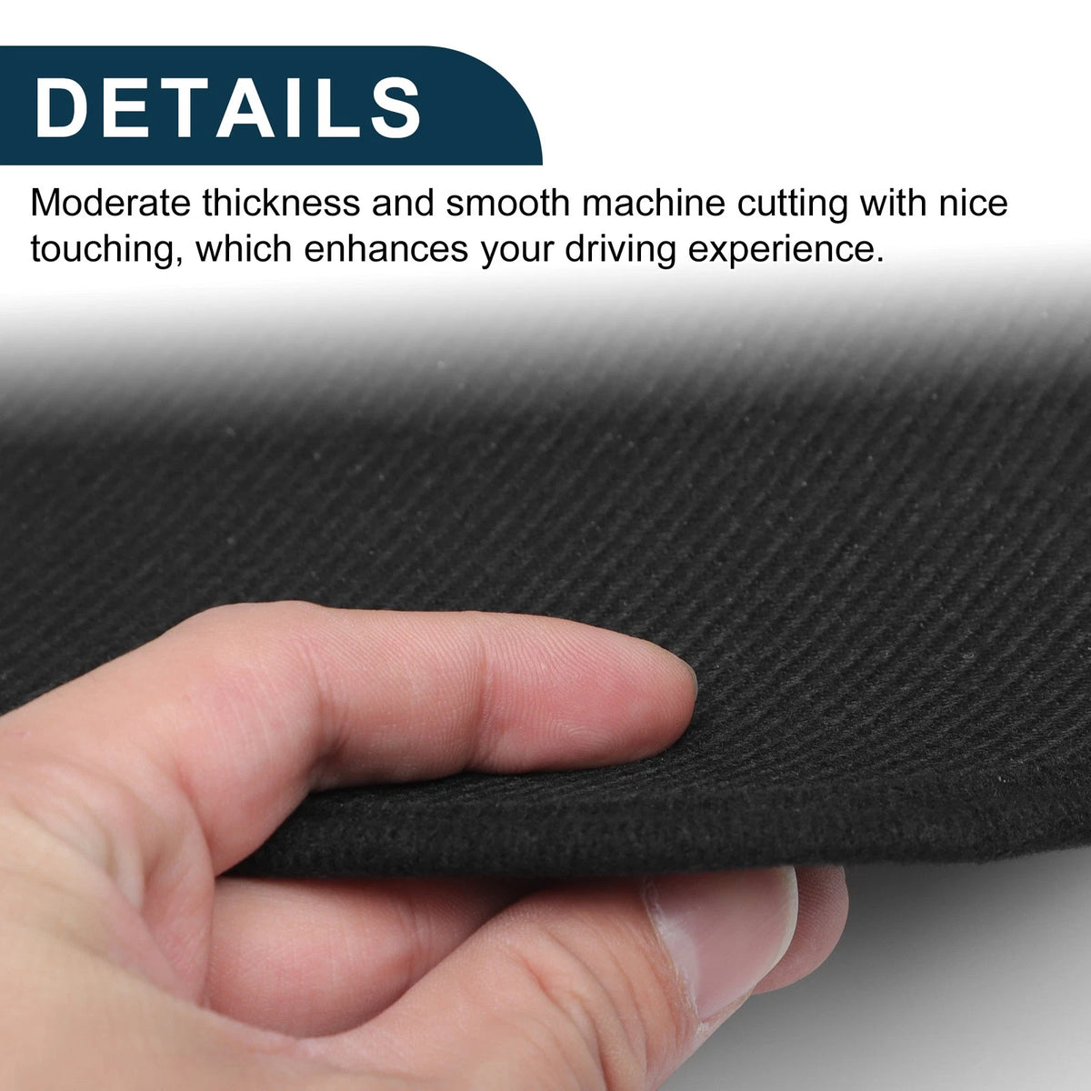 Car Door Leather Anti Kick Pad Sticker for BMW 2 Series (2016) - 1 Set
