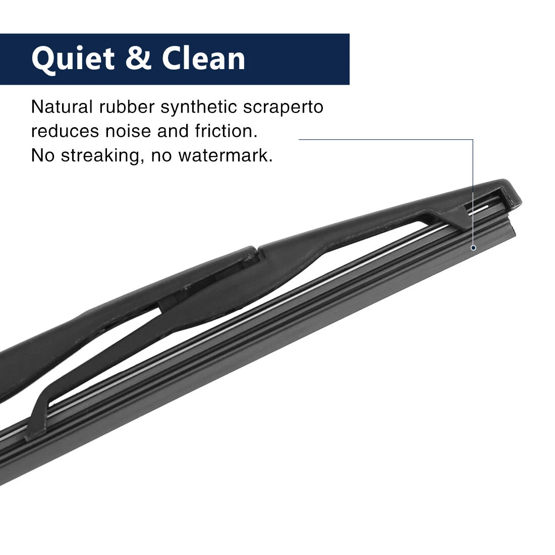 Arm Set 265mm 10 Inch Rear Windshield Wiper Blade for Dodge Nitro (2007-2009)