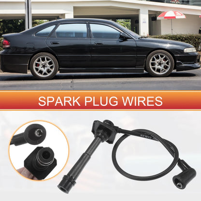 4 x Spark Plug Wire Ignition Coil Cables for Mazda 626 (1992-1997)