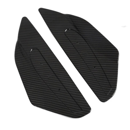 2 x Carbon Black Rear High Wing Spoiler Side Winglets for Corvette C8 (2020-2024)