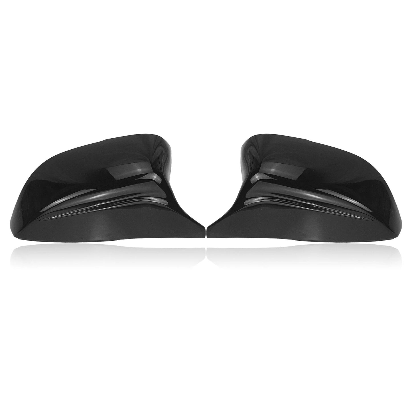 2 x Glossy Black Mirror Covers for 2014-2023 Infiniti Q50 Q60 QX30 Q70