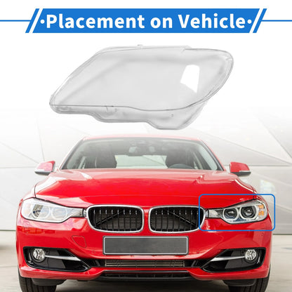 1 Pc Front Left Headlight Lens Cover for BMW 7 Series E65 (2002-2008)