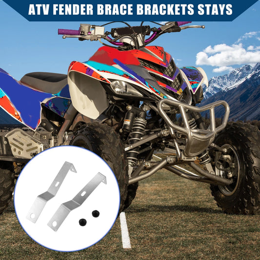 Rear Fender Brace Brackets Stays 1 Pair for Yamaha Banshee (1987–2006)
