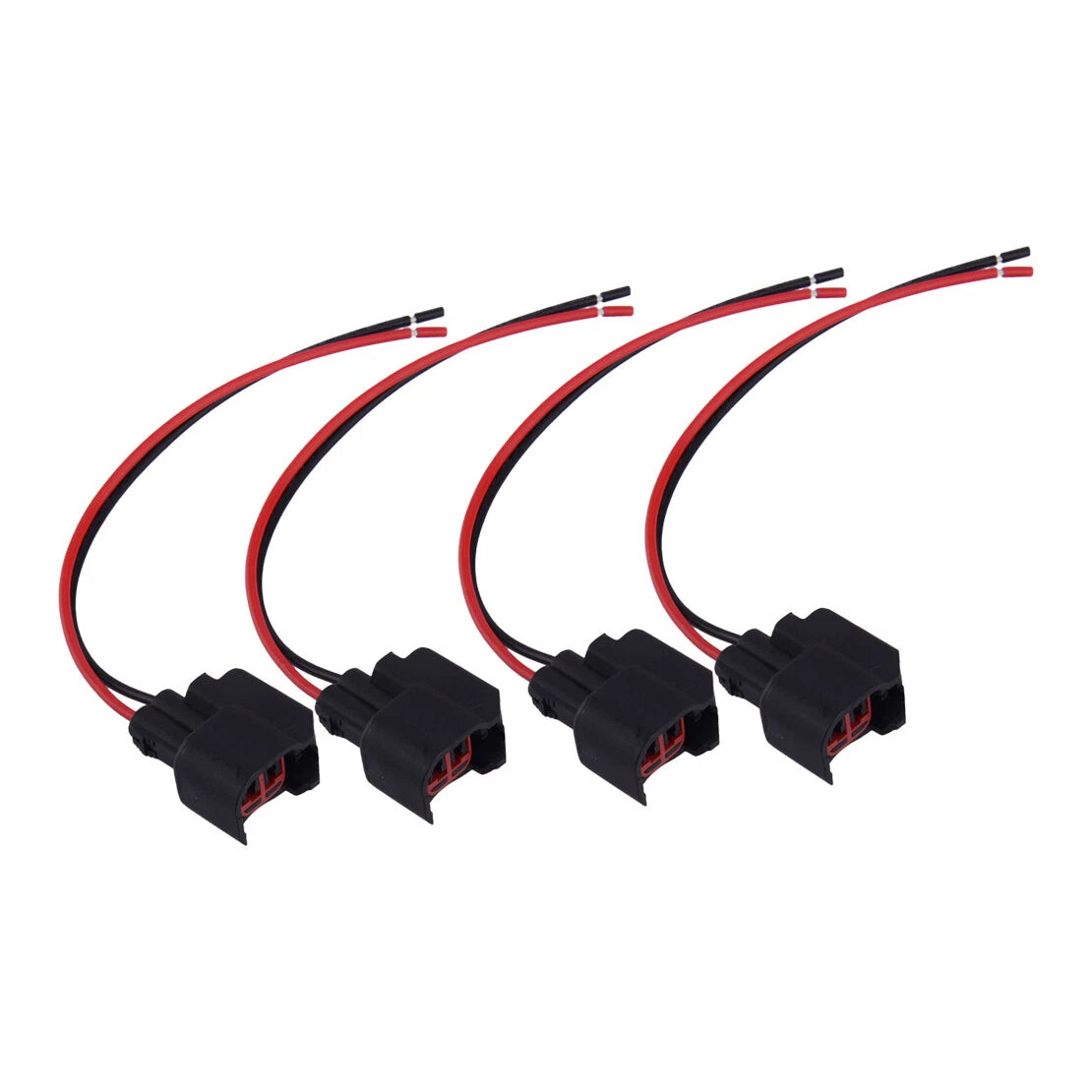 4 x Fuel Injector Connector Pigtail Plug Wire for Car Model