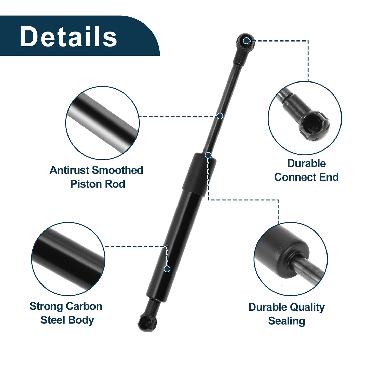 Hood Lift Supports Struts for Volvo S80 (1999-2006)