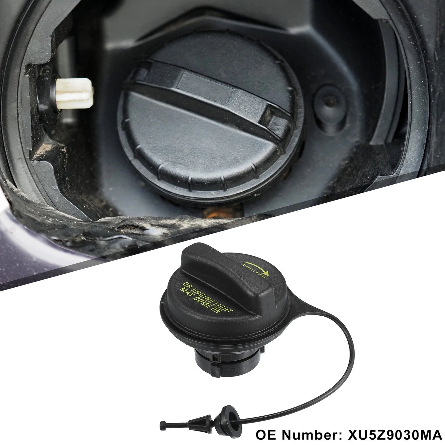 Fuel Tank Filler Cover for Ford Excursion, Lincoln (2000-2005)