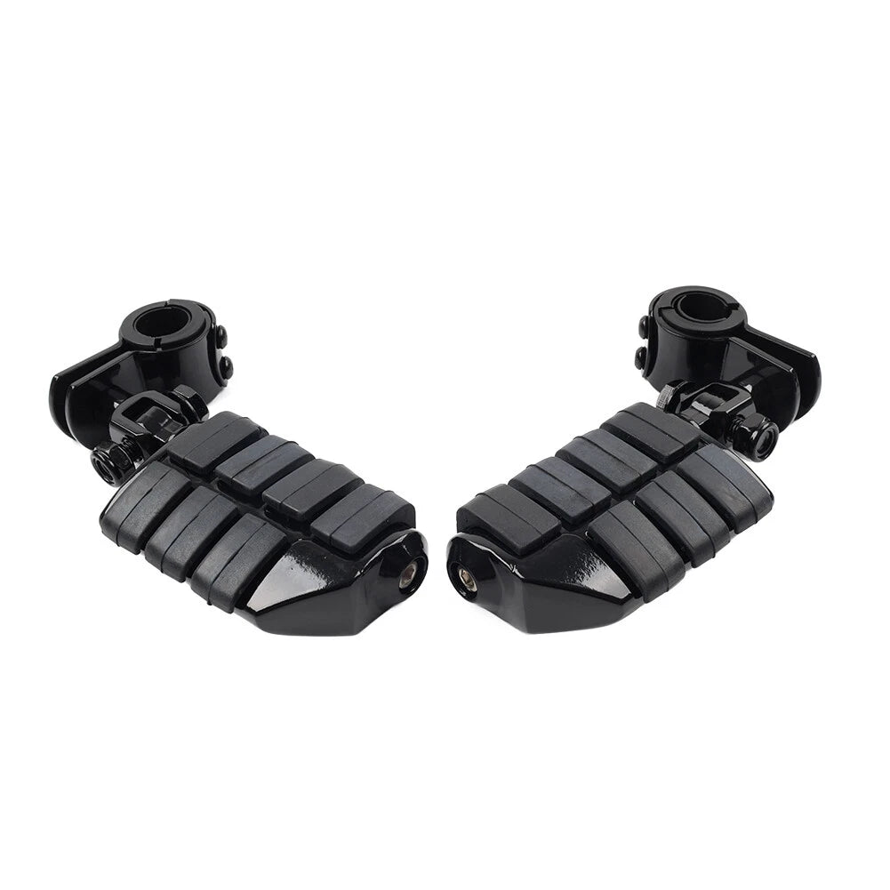 1-1/4" Universal Motor Footpegs Highway Pegs for Harley & Honda