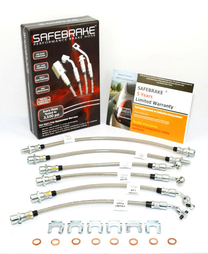 Brake Line Kit for Landcruiser HDJ80R-HZJ80R (No ABS, 2" Lift) (1990-1992)
