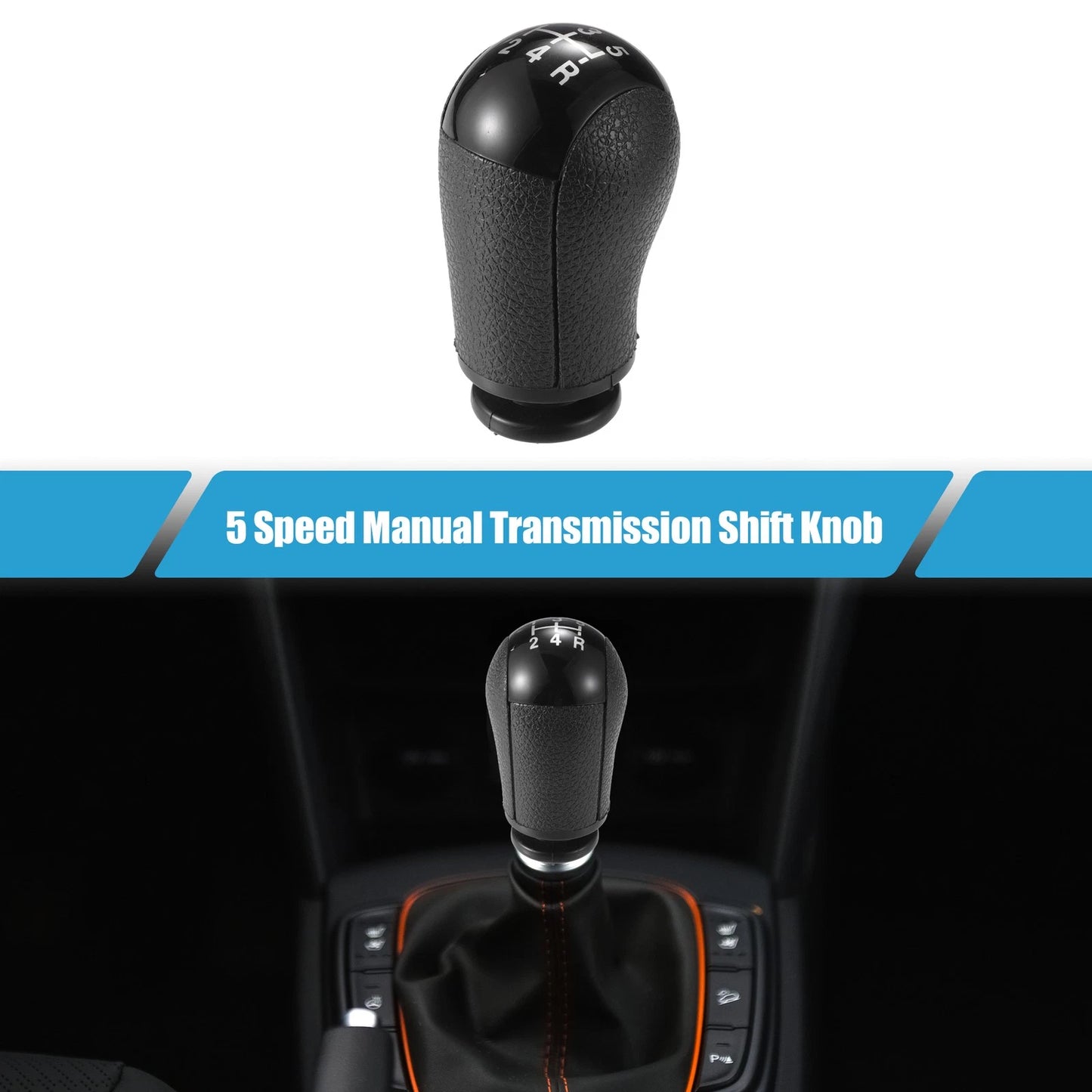 5 Speed Manual Transmission Shift Knob for Ford Mondeo (2000-2007)