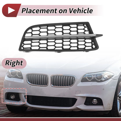 1 Pc Front Right Fog Light Grill for BMW 1 Series (2011-2015)