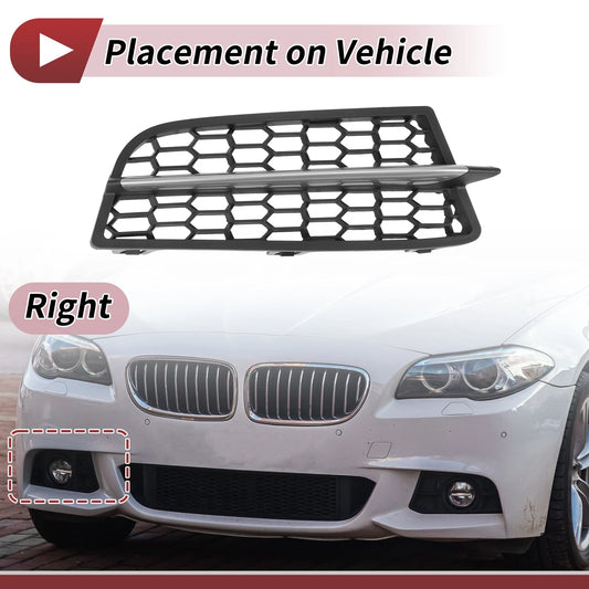 1 Pc Front Right Fog Light Grill for BMW 1 Series (2011-2015)