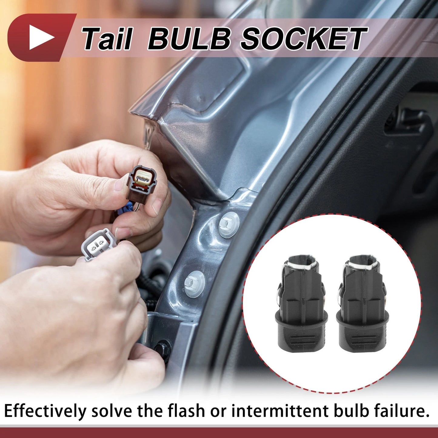 Tail Light Socket for BMW 3 Series Sedan (2014-2015)