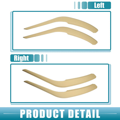 Door Pull Handle Cover for BMW X1 E84 2013-2015 Beige (Set of 1)