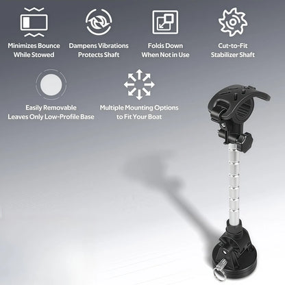 Trolling Motor Stabilizer Mount for Minn Kota Terrova Ulterra
