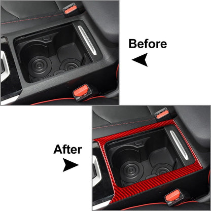 Cup Holder Panel Cover for Kia Forte Cerato K3 (2019-2023) Red