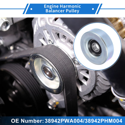 Drive Belt Idler Pulley for Honda Fit (2007-2008) - 1 x Quality Replacement Part