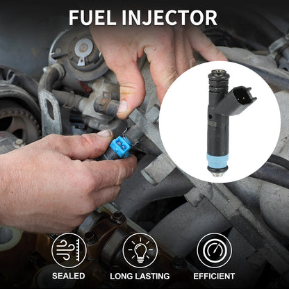 Fuel Injector Set for Jeep Cherokee 2001 4.0L - 6 x Black (2001)