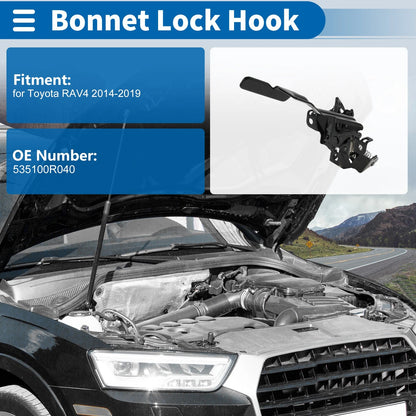 Hood Latch Assembly for Toyota RAV4 (2014-2019)