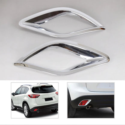 Chrome Rear Fog Light Covers for Mazda CX-5 (2012-2014)