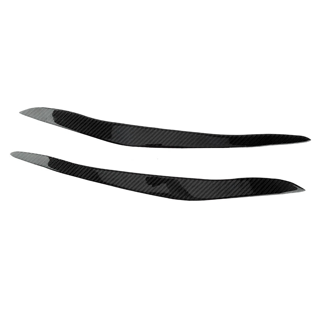 Carbon Fiber Headlight Eyelid Trim for BMW X5 E70 (2010-2012)