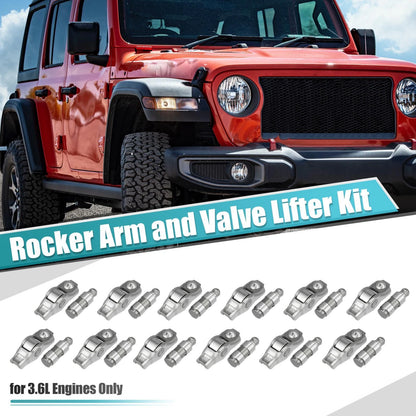 Rocker Arm and Valve Lifter Kit 12 Pcs for Chrysler Dodge Charger